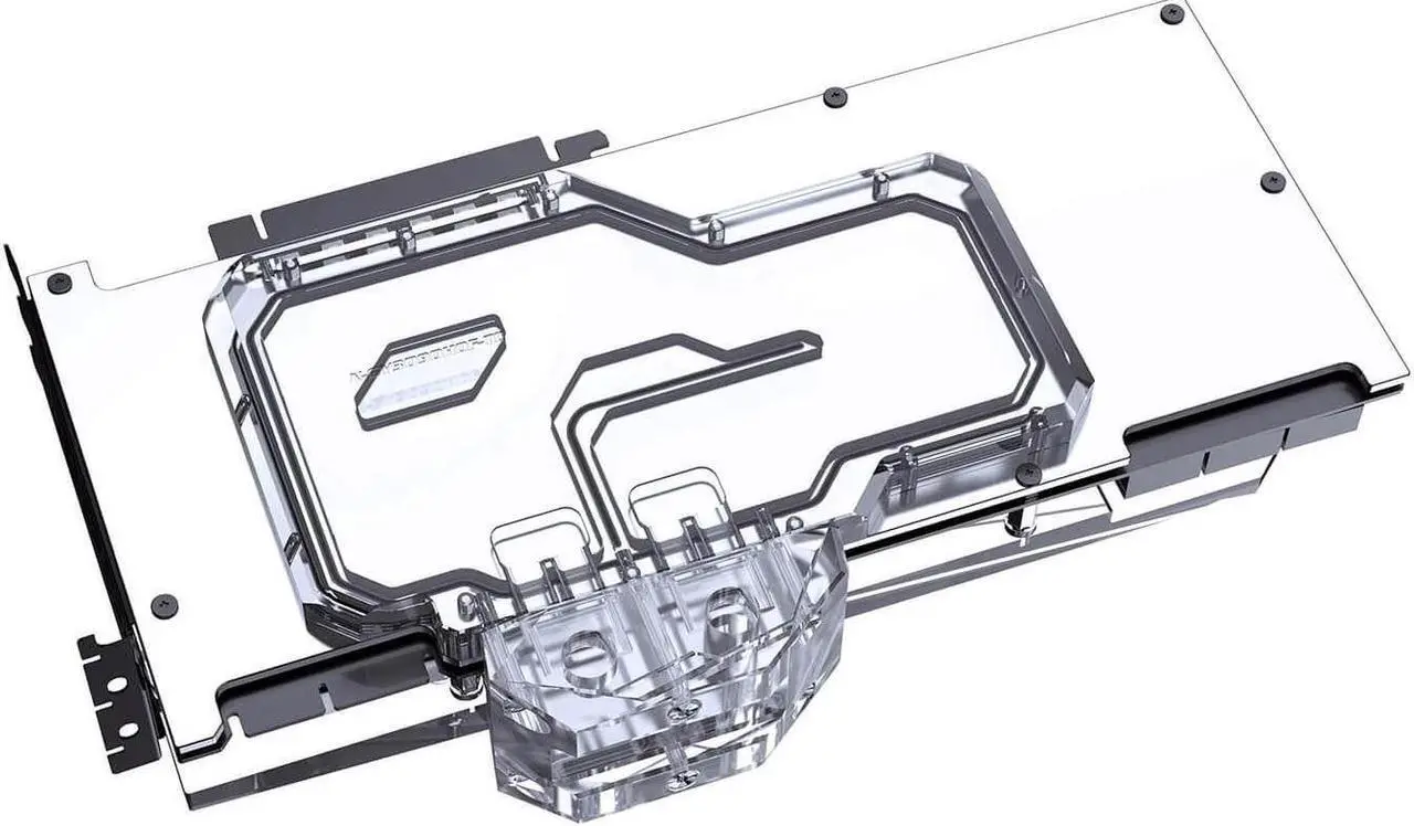 Alt view image 3 of 7 - Bykski Full Coverage GPU Water Block w/ Integrated Active Backplate for Zotac RTX 3090 HOF Extreme Limited Edition (N-GY3090HOF-TC)