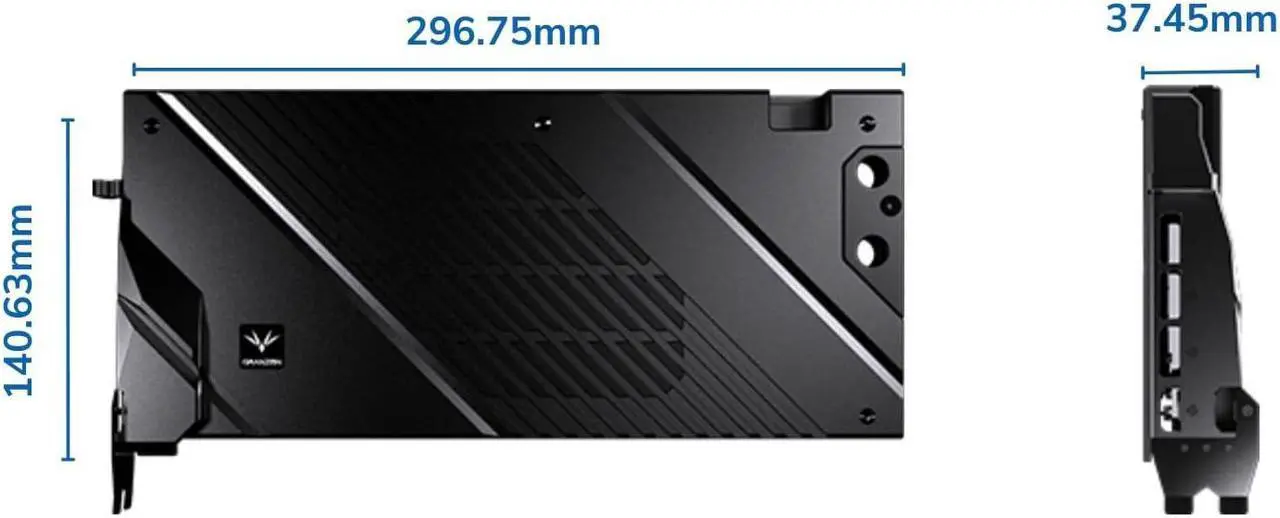 Alt view image 7 of 7 - Granzon Full Armor GPU Water Block and Backplate For ASUS TUF Gaming GeForce RTX 4090 OG (GBN-AS4090TUFOG)