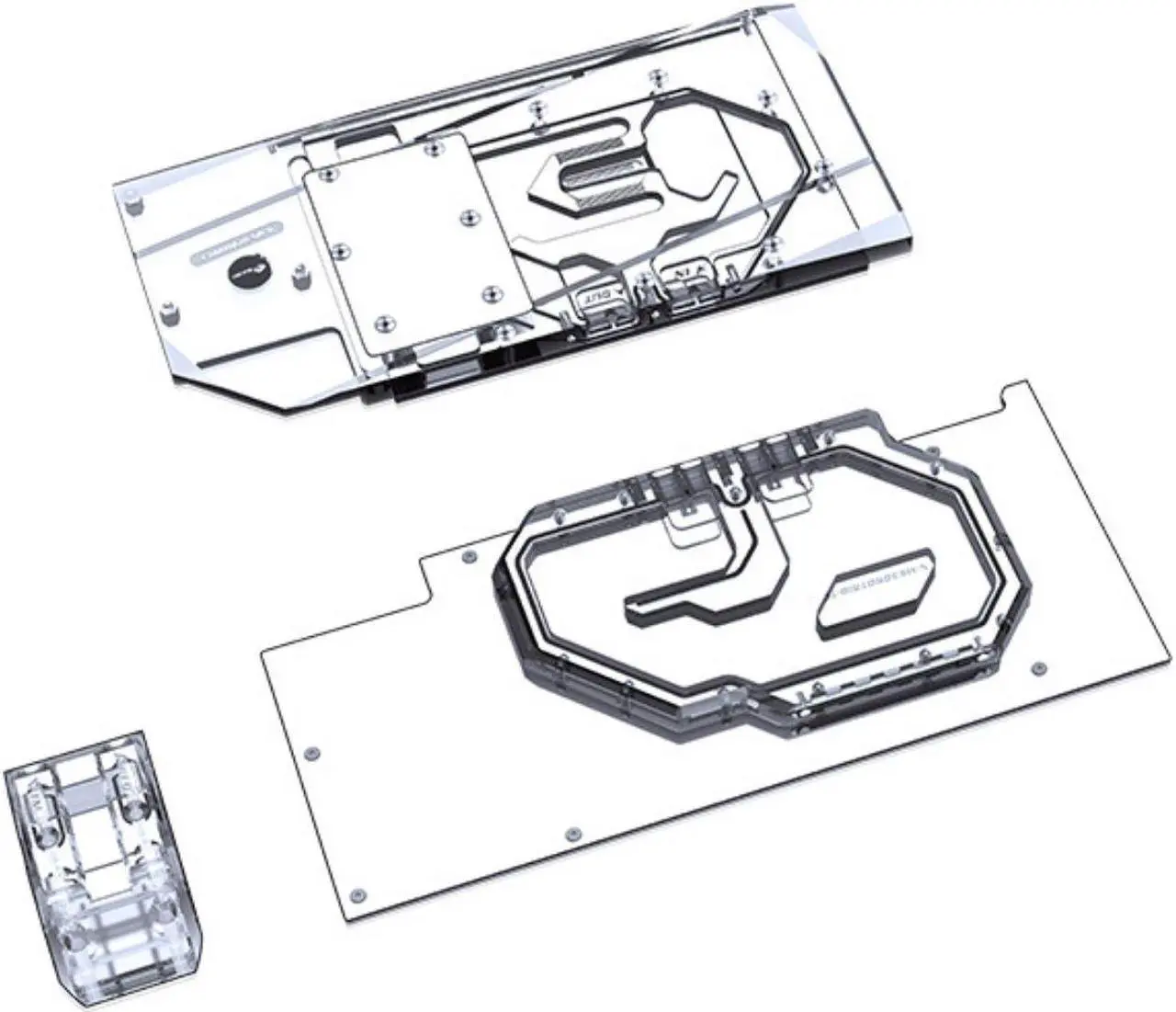 Main image of Bykski Full Coverage GPU Water Block w/ Integrated Active Backplate For MSI GAMING/SUPRIM GeForce RTX 3090/3080TI/3080 (N-MS3090TRIO-TC-V2)
