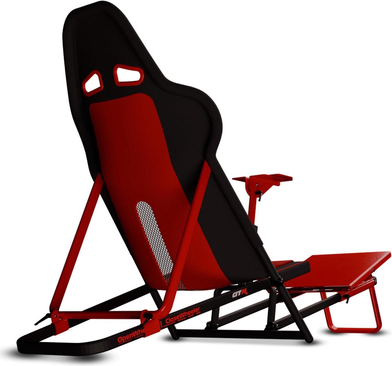 Alt view image 2 of 7 - GTR Simulator GTA Compact V2 Foldable Racing Simulator Cockpit for Sim Racing Gaming Driving Setup