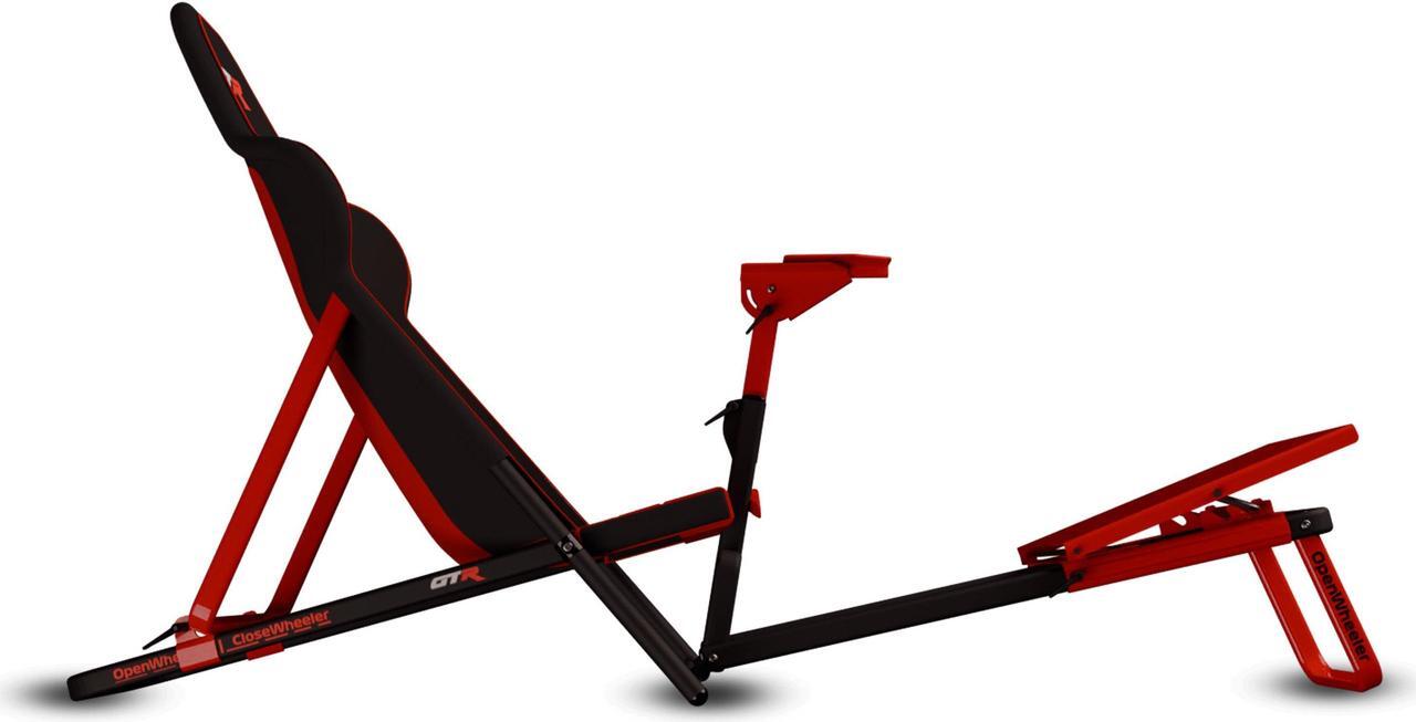 Alt view image 3 of 7 - GTR Simulator GTA Compact V2 Foldable Racing Simulator Cockpit for Sim Racing Gaming Driving Setup