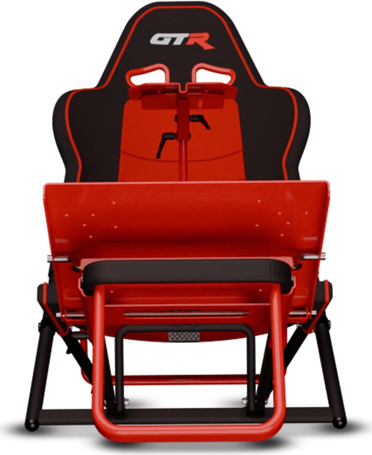 Alt view image 4 of 7 - GTR Simulator GTA Compact V2 Foldable Racing Simulator Cockpit for Sim Racing Gaming Driving Setup