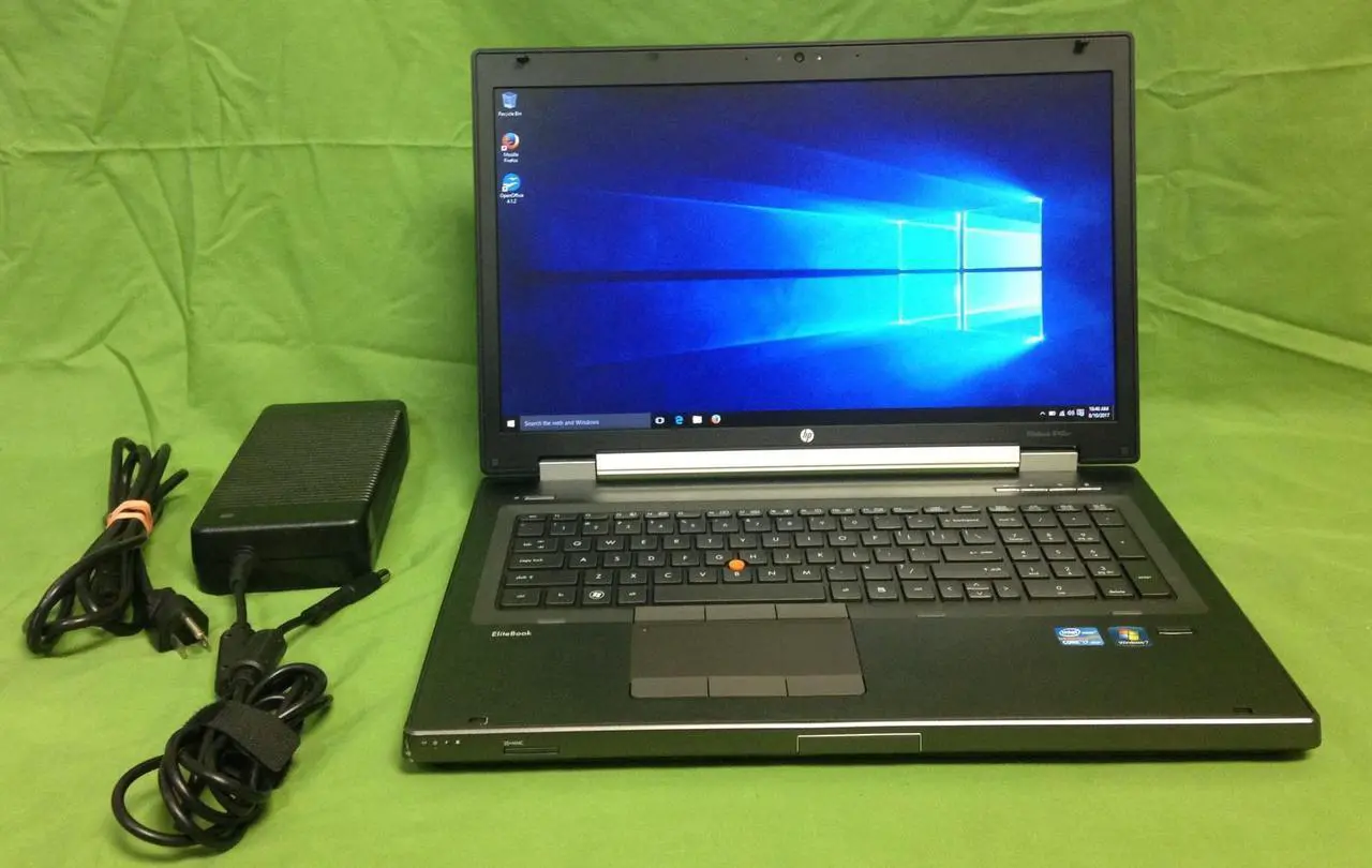 Main image of HP Elitebook 8760w Windows 10 Pro, 2.7GHz 16GB Memory 256GB SSD 17.3"
