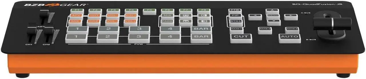 Alt view image 2 of 7 - BZBGEAR 4-Channel 1080p FHD Live Streaming HDMI/DP Switcher Mixer with PIP and USB 3.0 Capture Card