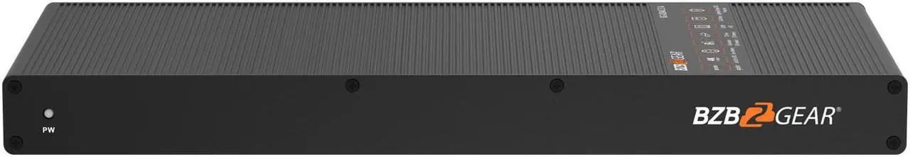Alt view image 3 of 7 - BZBGEAR 1x4 4K UHD HDMI Splitter/Distribution Amplifier Kit with 4 Receivers and IR/RS-232/Audio De-embedding up to 230ft over Category Cable