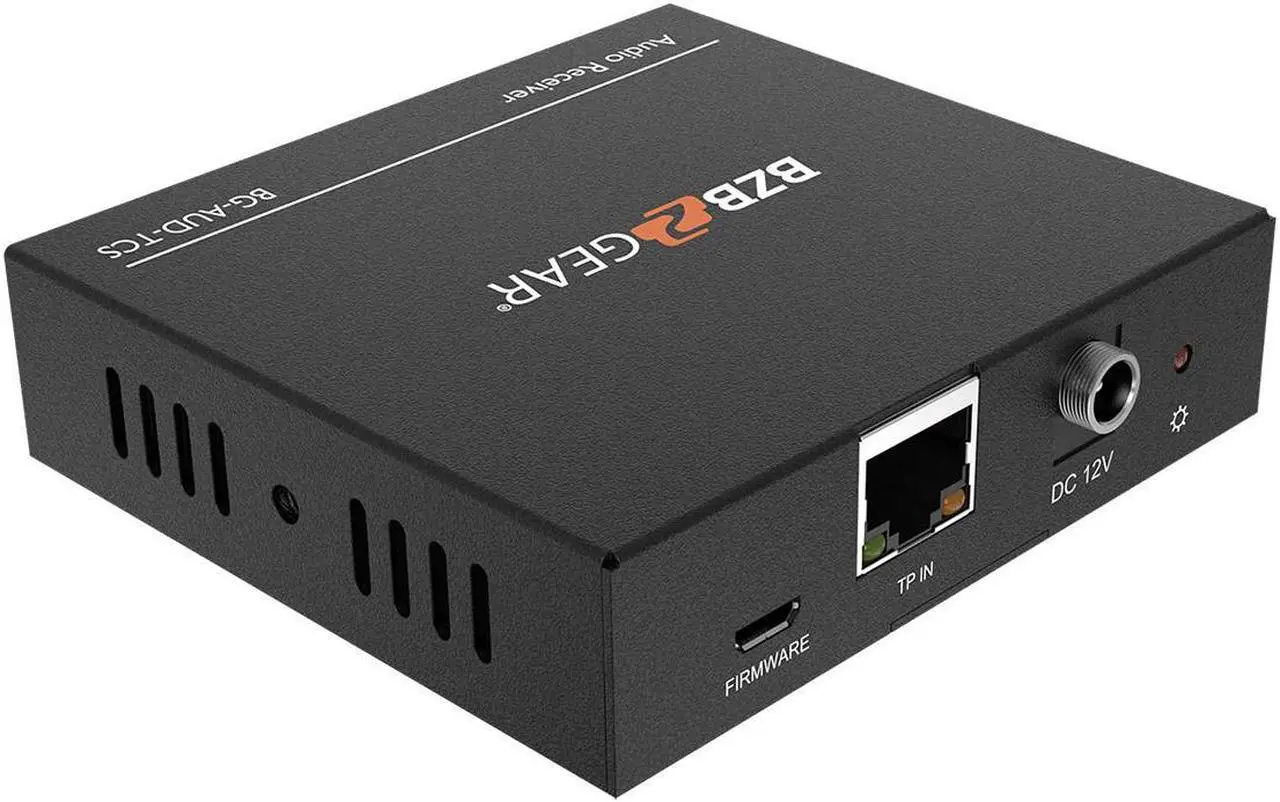Alt view image 7 of 7 - BZBGEAR Stereo/Toslink/Coax Audio Extender (Transmitter/Receiver Kit) over Cat5e/6/7 Cable