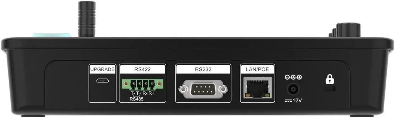 Alt view image 4 of 7 - BZBGEAR Universal Compact Serial and IP PTZ Camera Joystick Controller with RS-232/422 Support