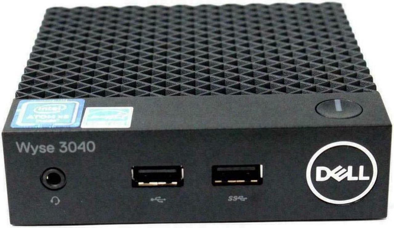 Alt view image 2 of 9 - Dell Wyse N10D - 3040 Thin Client Intel Atom X5-Z8350 Quad-core 1.50GHz 2 GB DDR3 SDRAM 8 GB SSD OS: ThinOS 8.5 9D3FH