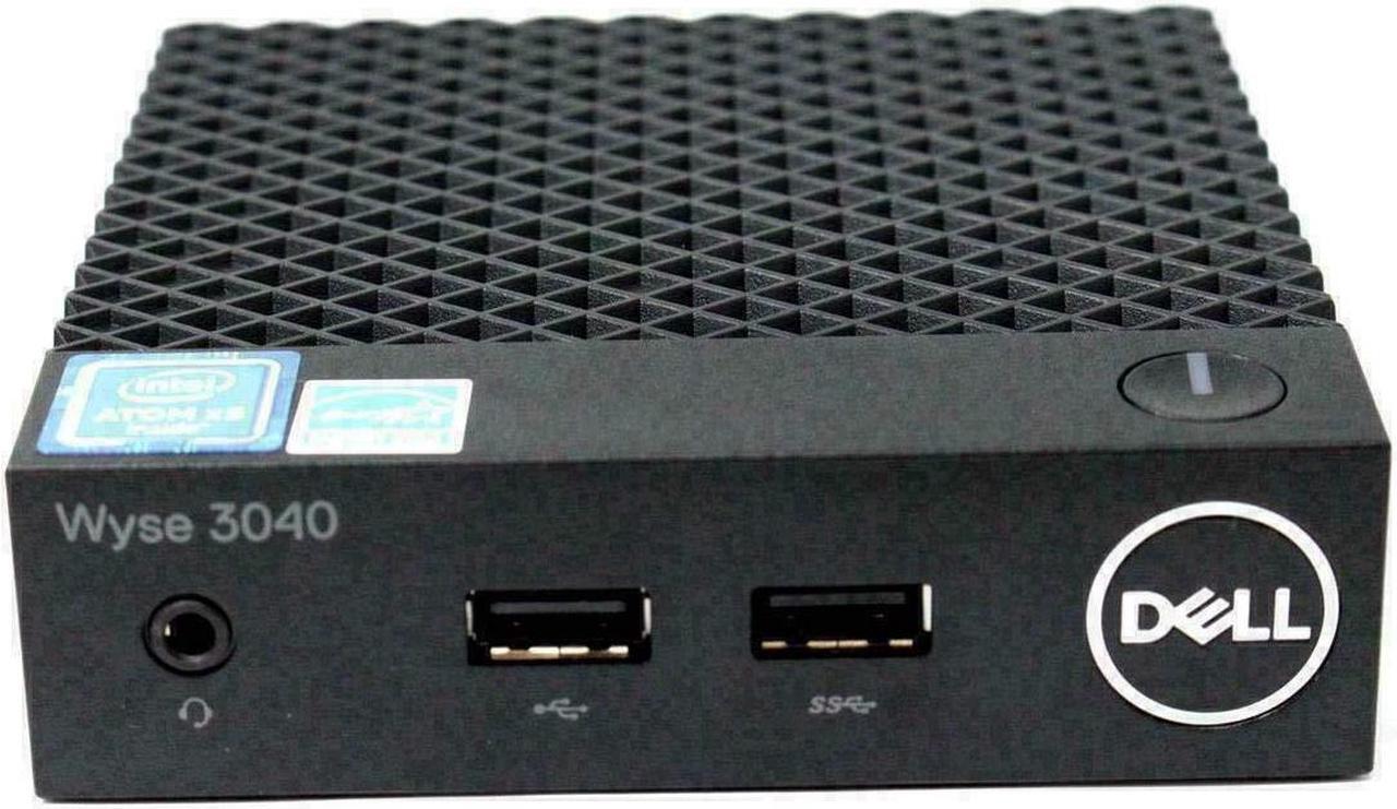 Main image of Dell Wyse N10D - 3040 Thin Client Intel Atom X5-Z8350 Quad-core 1.50GHz 2 GB DDR3 SDRAM 8 GB SSD OS: ThinOS 8.5 9D3FH