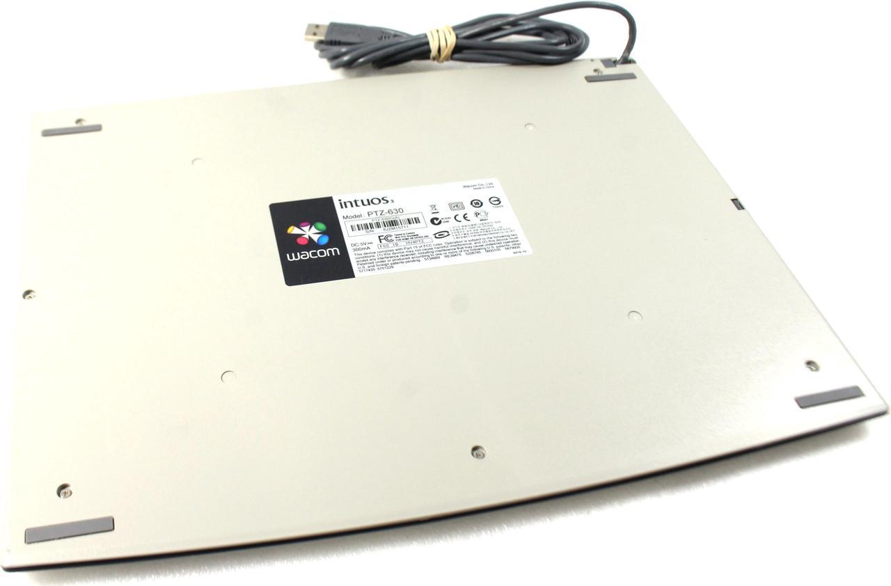 Alt view image 2 of 4 - Wacom Intuos 3 PTZ-630 6x8 USB Graphics Drawing Tablet PTZ630+I No Pen and Mouse Included