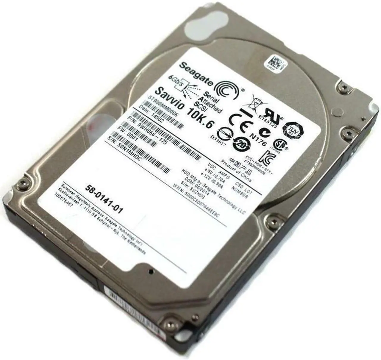 Dell Seagate 900GB 2.5" 10k 6G SAS HDD Festplatte ST900MM0006