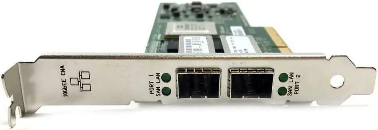 Alt view image 4 of 6 - Dell QLOGIC QLE152-DEL Dual Port Ethernet Network Adapter W773M 0W773M CN-0W773M