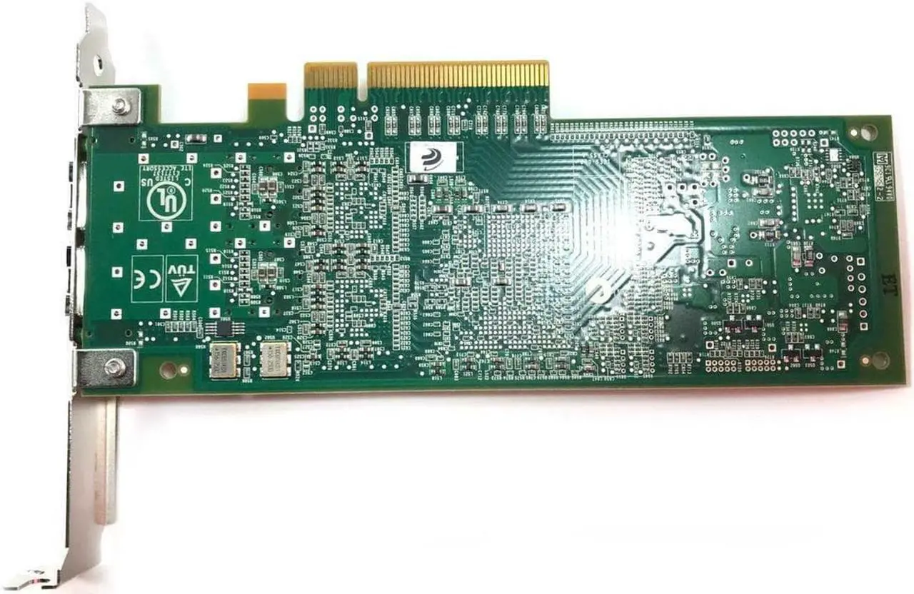 Alt view image 5 of 6 - Dell QLOGIC QLE152-DEL Dual Port Ethernet Network Adapter W773M 0W773M CN-0W773M