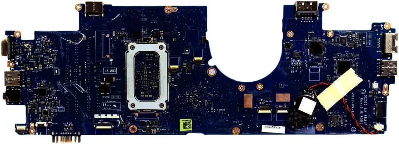 Alt view image 8 of 10 - Dell T9Np3 System Board Core I7 2.1Ghz (I73687U) W Cpu W Base 8X5P9 Latitude