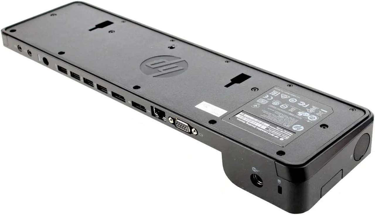 Alt view image 3 of 5 - HP 2013 UltraSlim Docking Station D9Y19AV#ABA