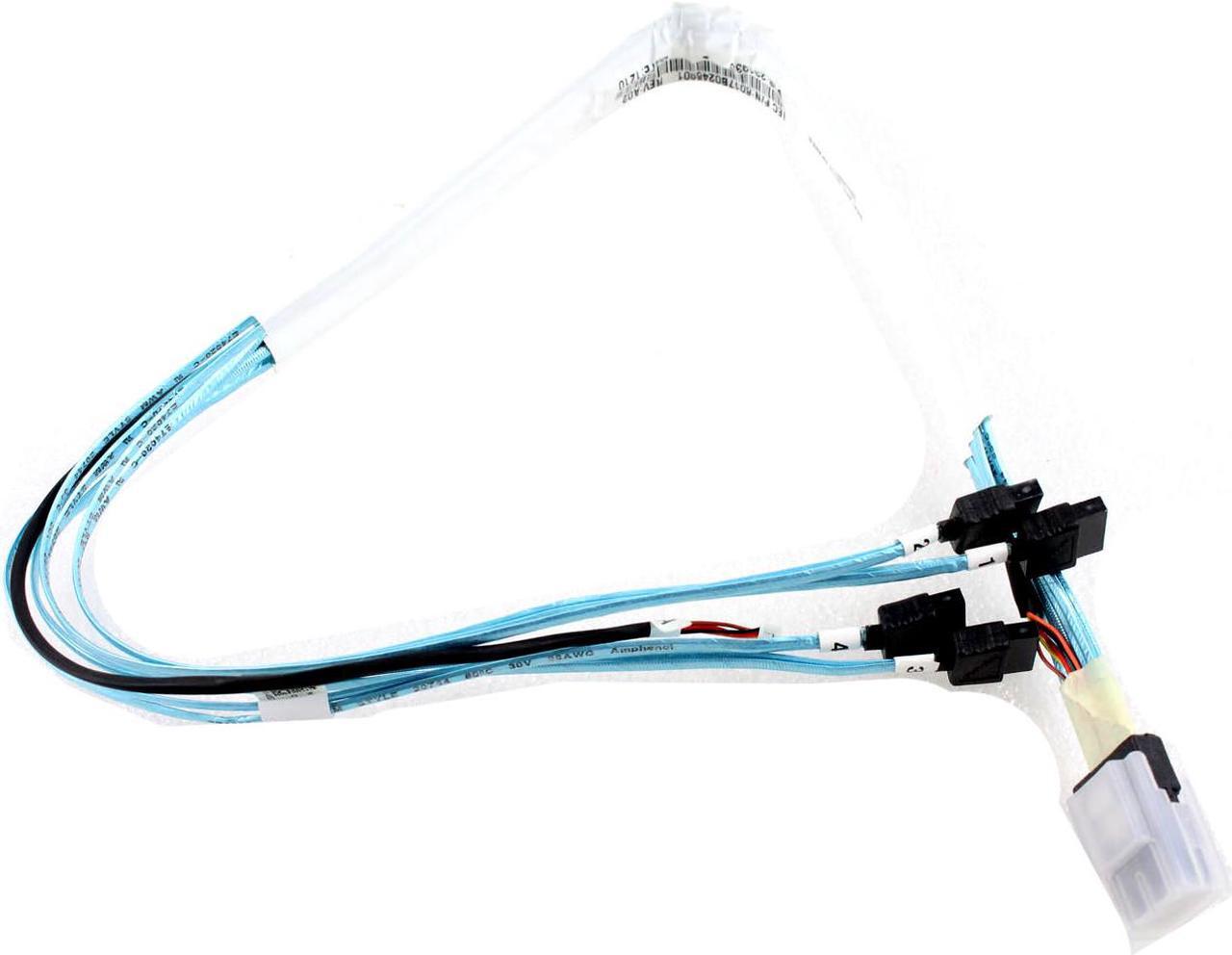 Main image of New Genuine Dell PowerEdge C6100 C6220 4x SATA Cable 2HGHV HJ6F0 0HJ6F0