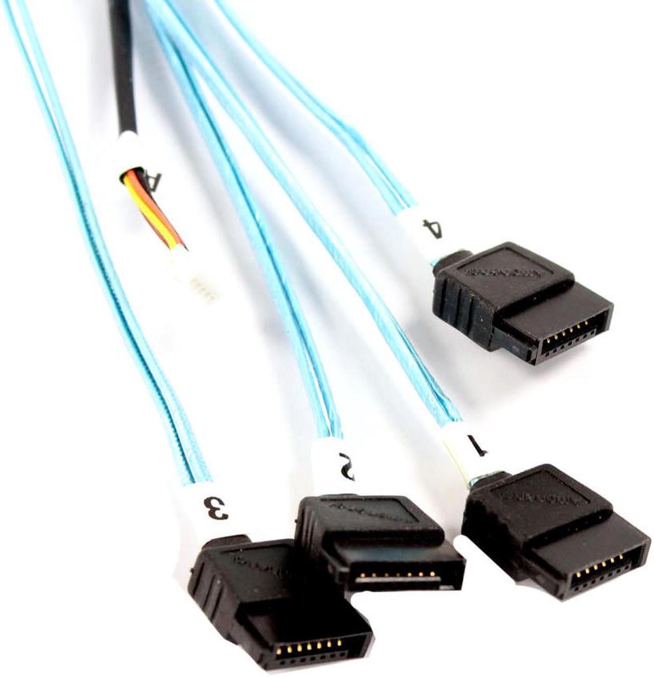Alt view image 2 of 3 - New Genuine Dell PowerEdge C6100 C6220 4x SATA Cable 2HGHV HJ6F0 0HJ6F0