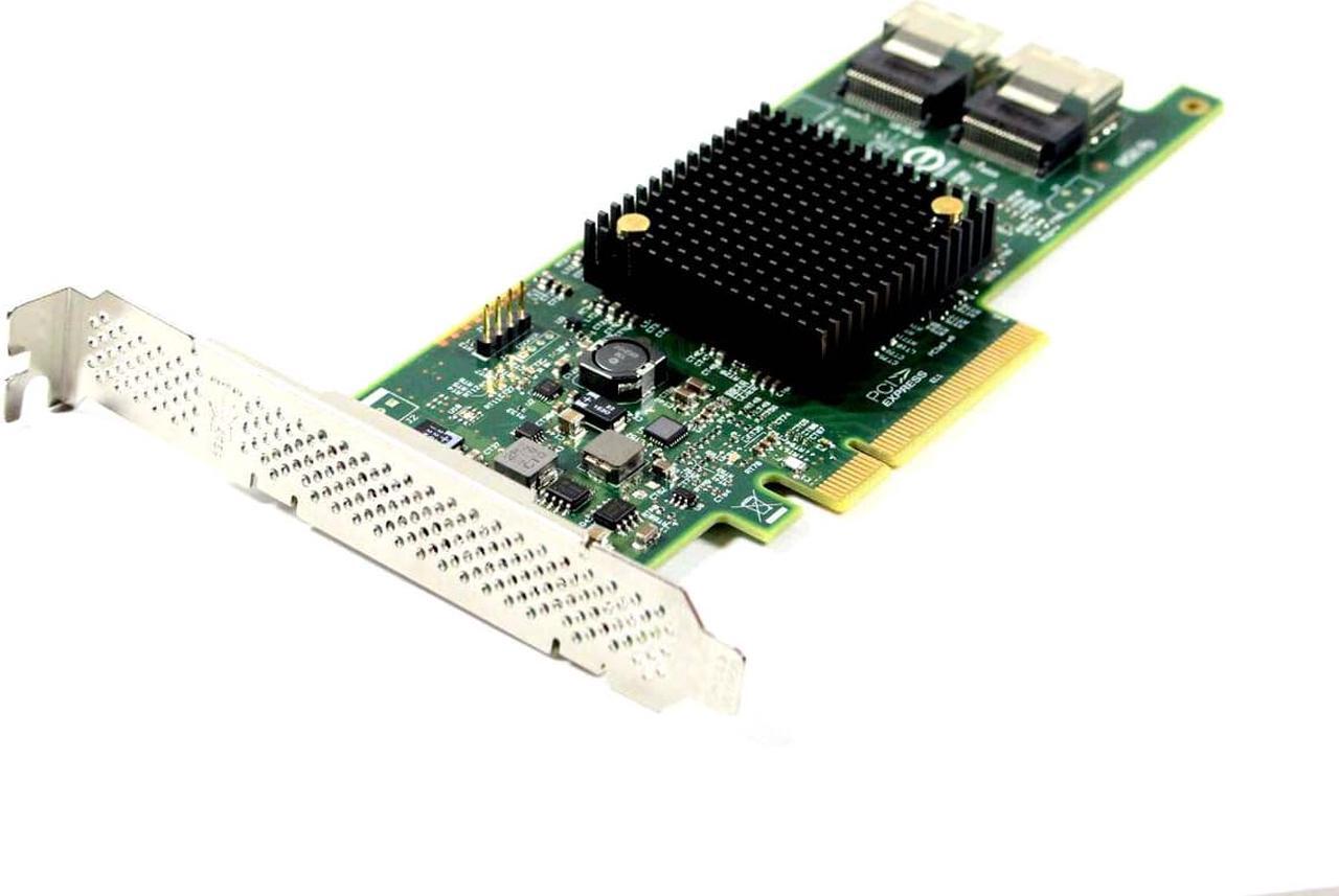 Alt view image 2 of 6 - Dell LSI SAS 9207-8I PCI-Express 3.0 x8 6Gb/s 2x SFF-8087 Mini-SAS Port Host Bus Adapter Controller Card 27NFF CN-027NFF