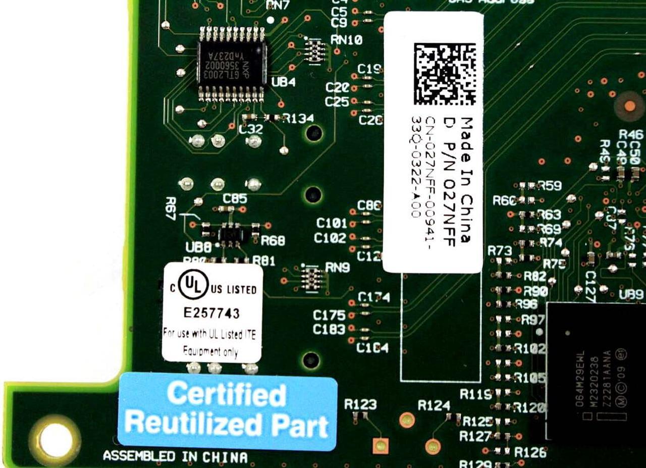Alt view image 6 of 6 - Dell LSI SAS 9207-8I PCI-Express 3.0 x8 6Gb/s 2x SFF-8087 Mini-SAS Port Host Bus Adapter Controller Card 27NFF CN-027NFF