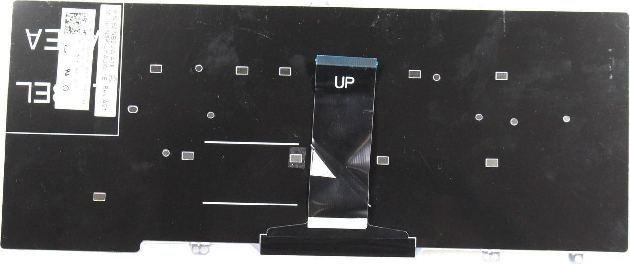 Alt view image 2 of 3 - Genuine Dell Latitude 3340 7450 5450 83 Keys Qwerty Black Laptop Keyboard NSK-LKAUW 0797YM CN-0797YM