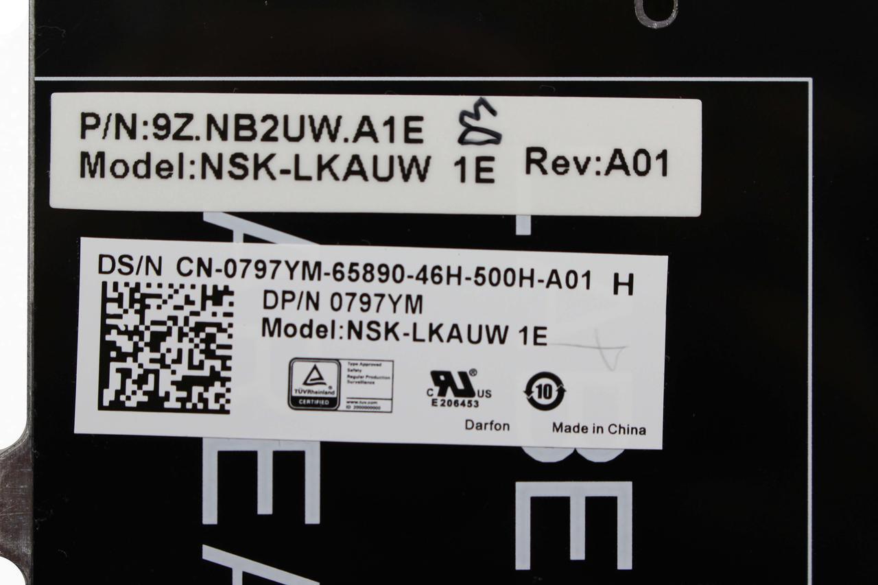 Alt view image 3 of 3 - Genuine Dell Latitude 3340 7450 5450 83 Keys Qwerty Black Laptop Keyboard NSK-LKAUW 0797YM CN-0797YM