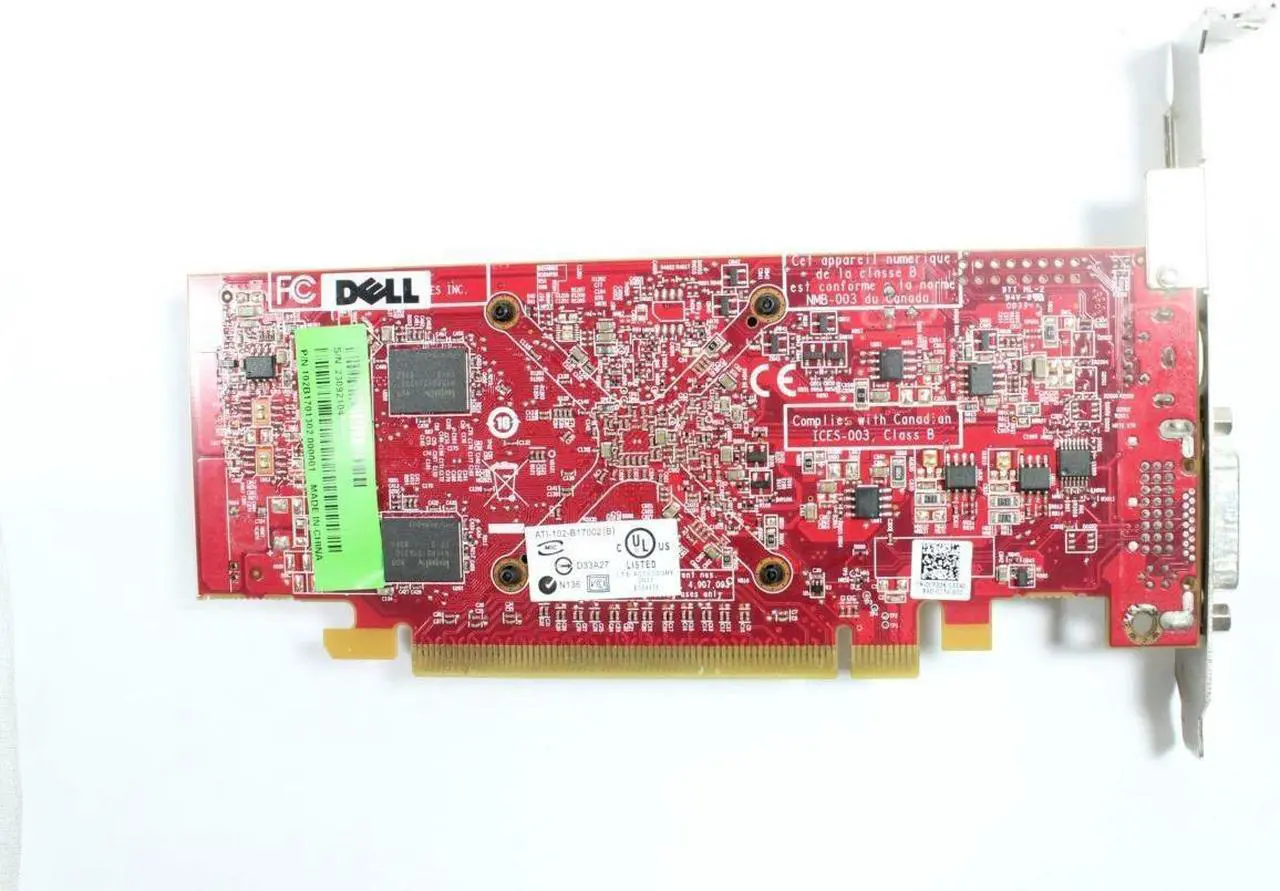 Alt view image 4 of 4 - Dell ATI Radeon HD 2400 Pro 256MB 2048x1536 DDR2 SDRAM PCI-E Graphics Card 0CP306 CN-0CP306