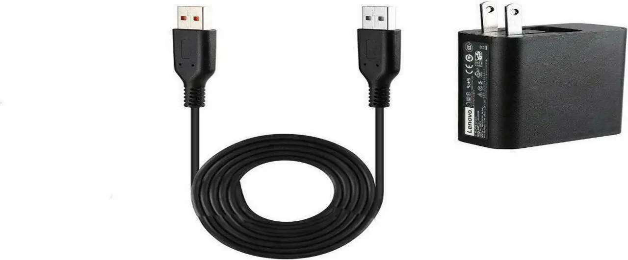 Alt view image 4 of 5 - OEM For Lenovo Yoga 3 ADL40WLC Pro Charger 40W AC Power Adapter With USB Cable ADL40WLC+7U0001AFB