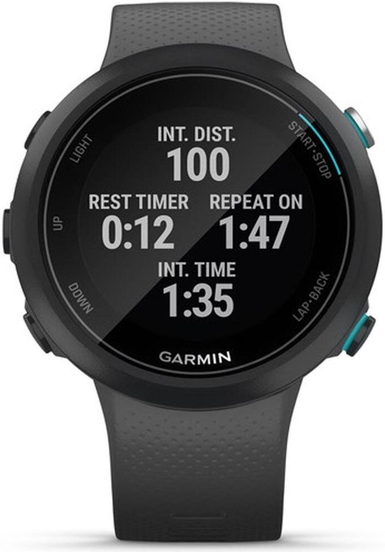 Alt view image 2 of 17 - Garmin Swim 2 - GPS Swimming Smartwatch for Pool and Open Water - Slate Gray