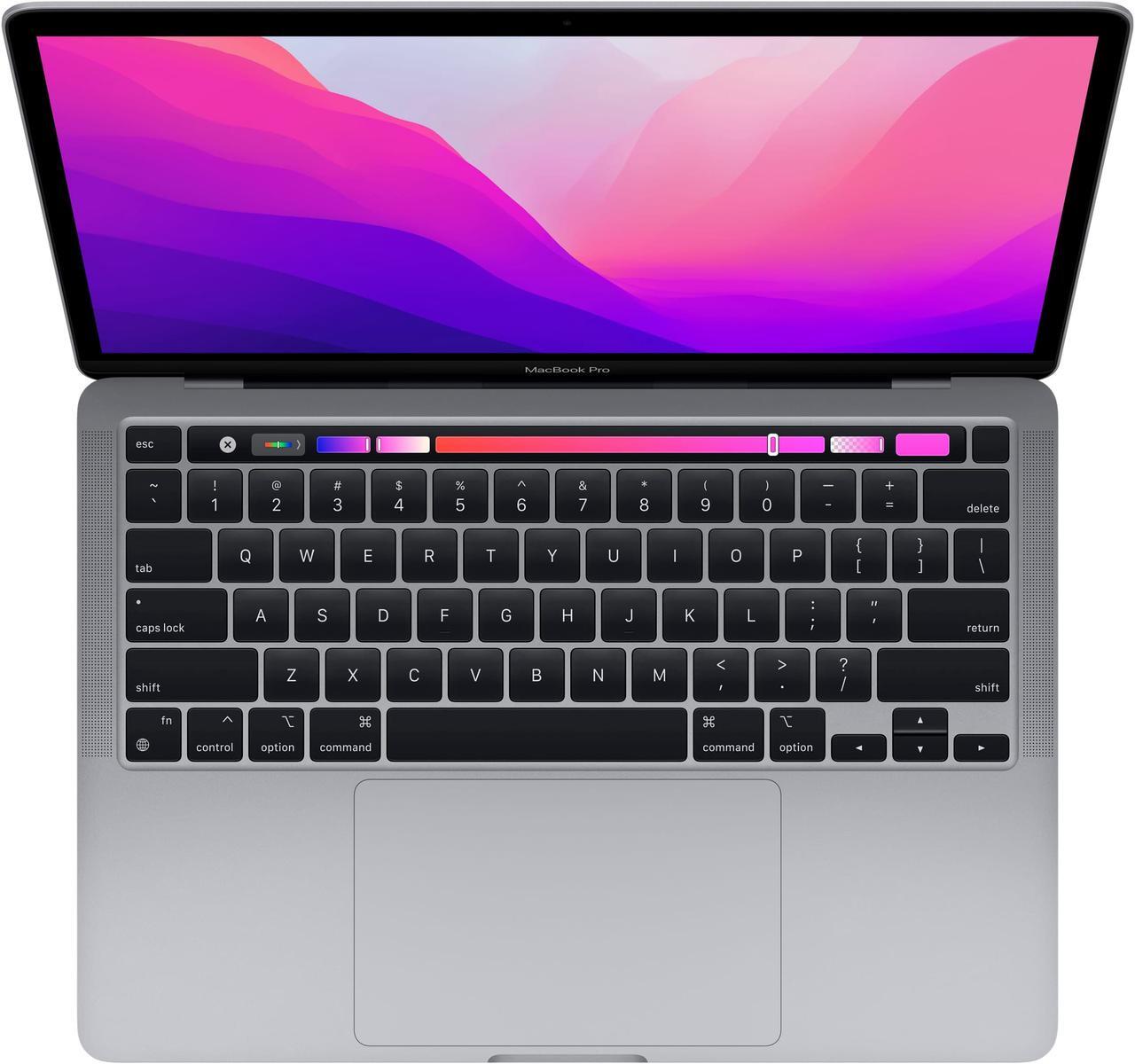 Main image of 2022 Apple MacBook Pro 13.3" Laptop (Apple M2 8-Core, 8GB RAM, 256GB SSD, 10-Core GPU) Space Gray