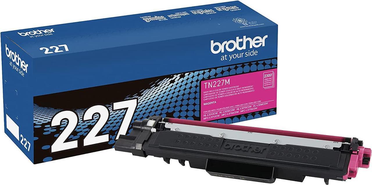 Brother TN227M Laser Printer Toner, Magenta