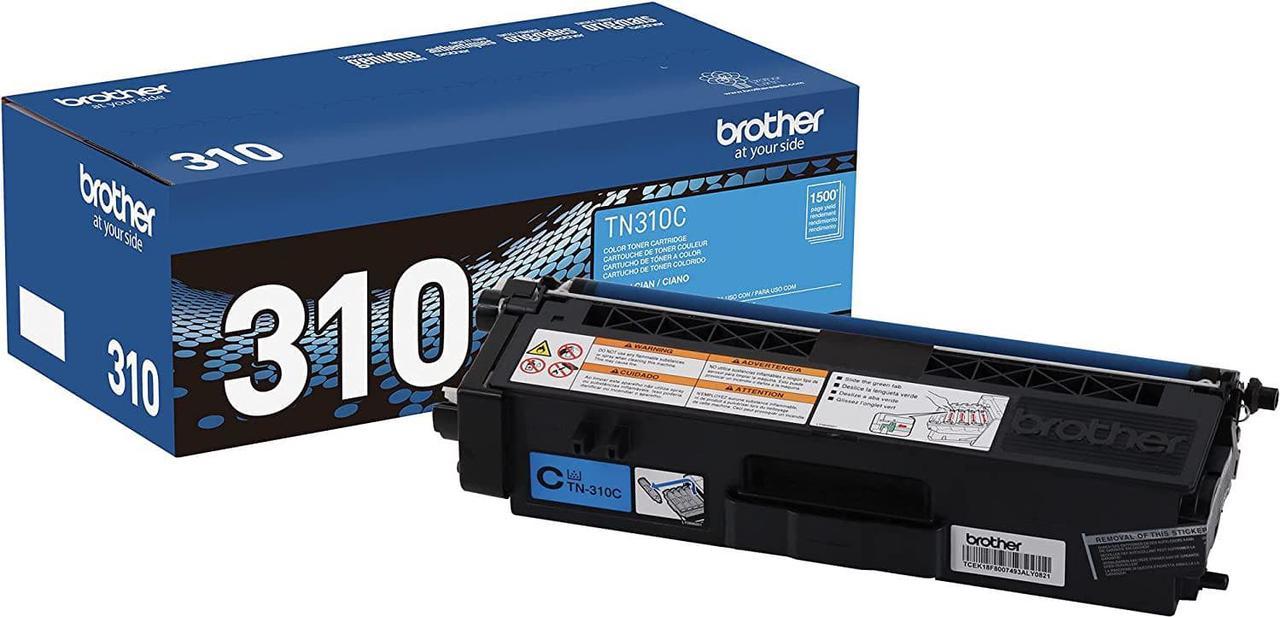 Brother TN310C Toner Cartridge for Brother Laser Printer TonerRetail Packaging (Cyan)