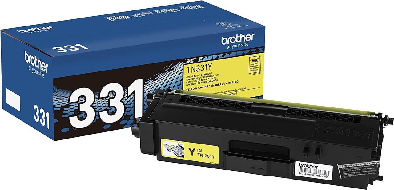 Brother TN331Y Standard Yield Yellow Toner