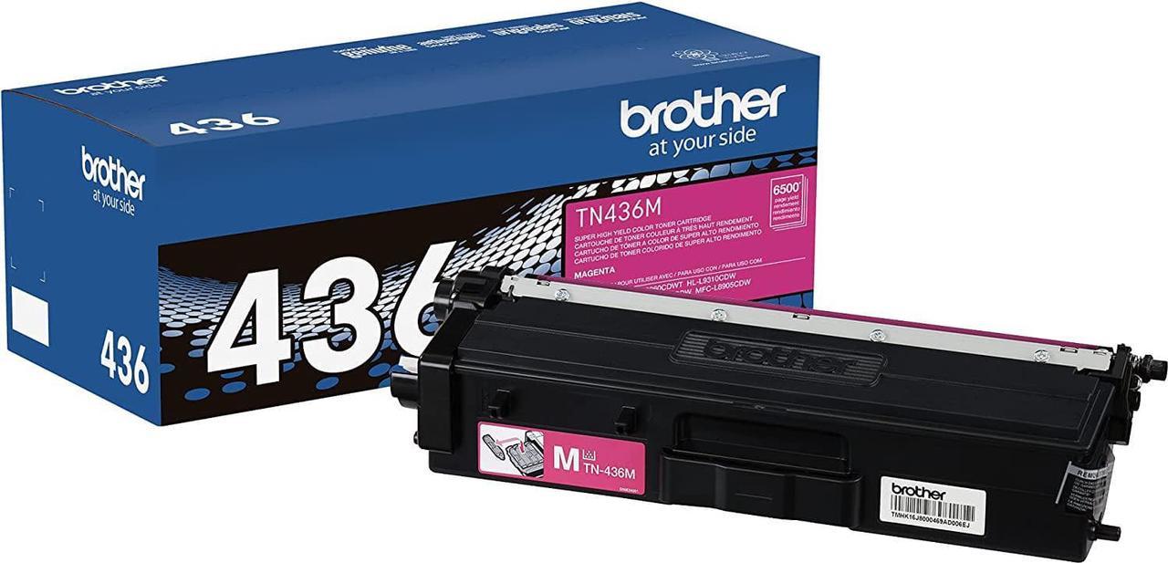 Brother Genuine TN436M Super High-Yield Colour Laser Magenta Toner Cartridge