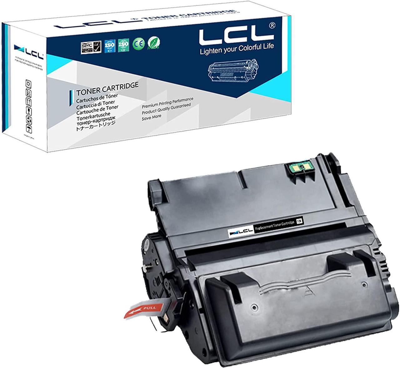 LCL Compatible for HP 38A Q1338A (1-Pack,Black) Toner Cartridge for HP Laserjet 4200 4200n 4200ln 4200tn 4200dtn 4200dtns 4200dtnsl