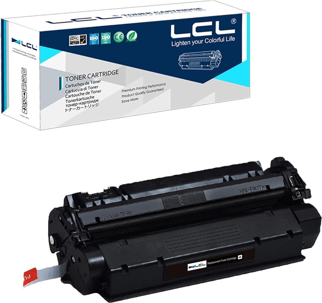 LCL Compatible for HP 13A 13X Q2613A Q2613X 4000 Pages (1-Pack,Black) Toner Cartridge for HP Laserjet 1300 1300N 1300XI