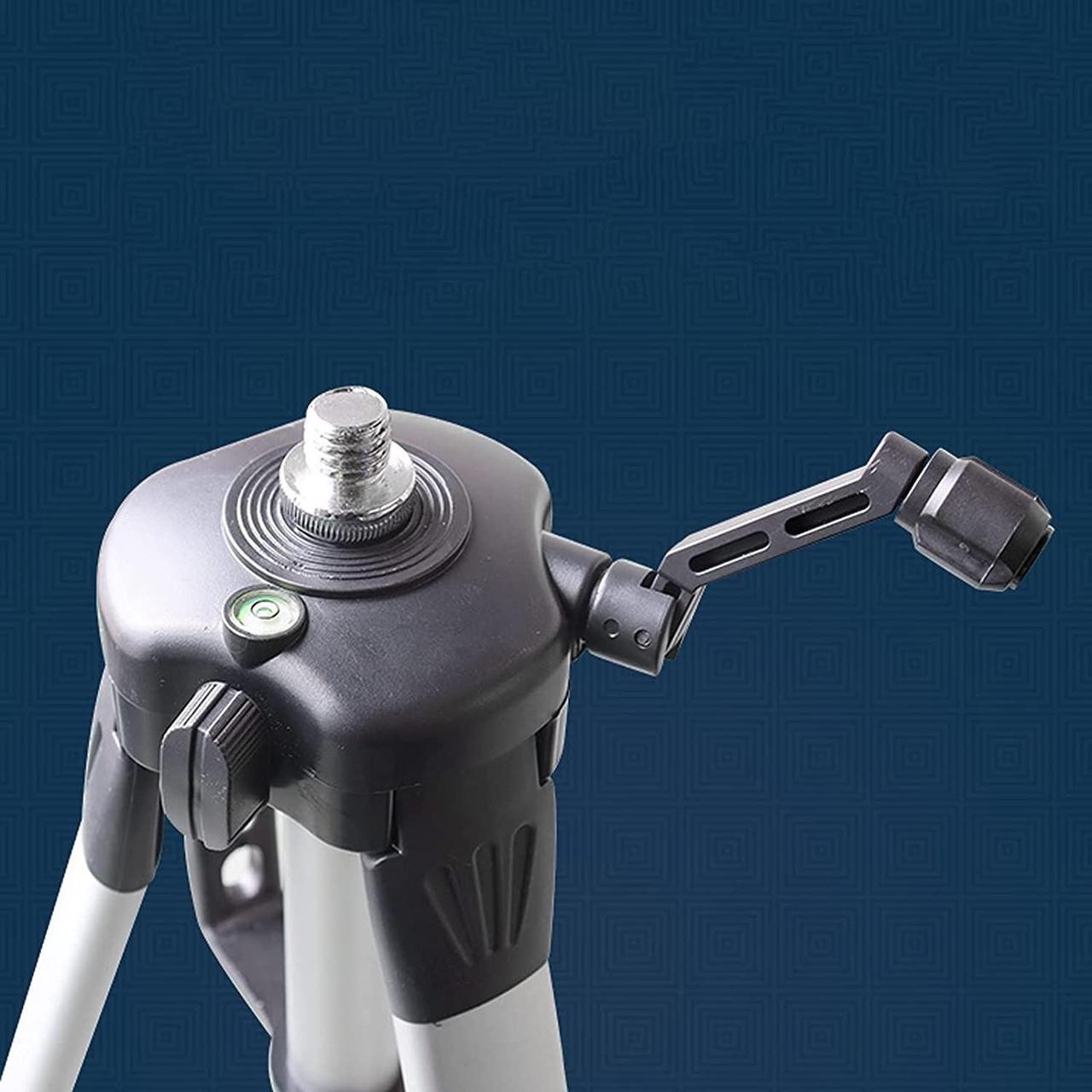 Alt view image 5 of 7 - GRFIT Projector Stand Projector Tripod Stand Aluminum Laptop Projector Stand Projector Floor Stand 16.9 to 45.3 Inch Adjustable Multi-Function Stand Projector Mount
