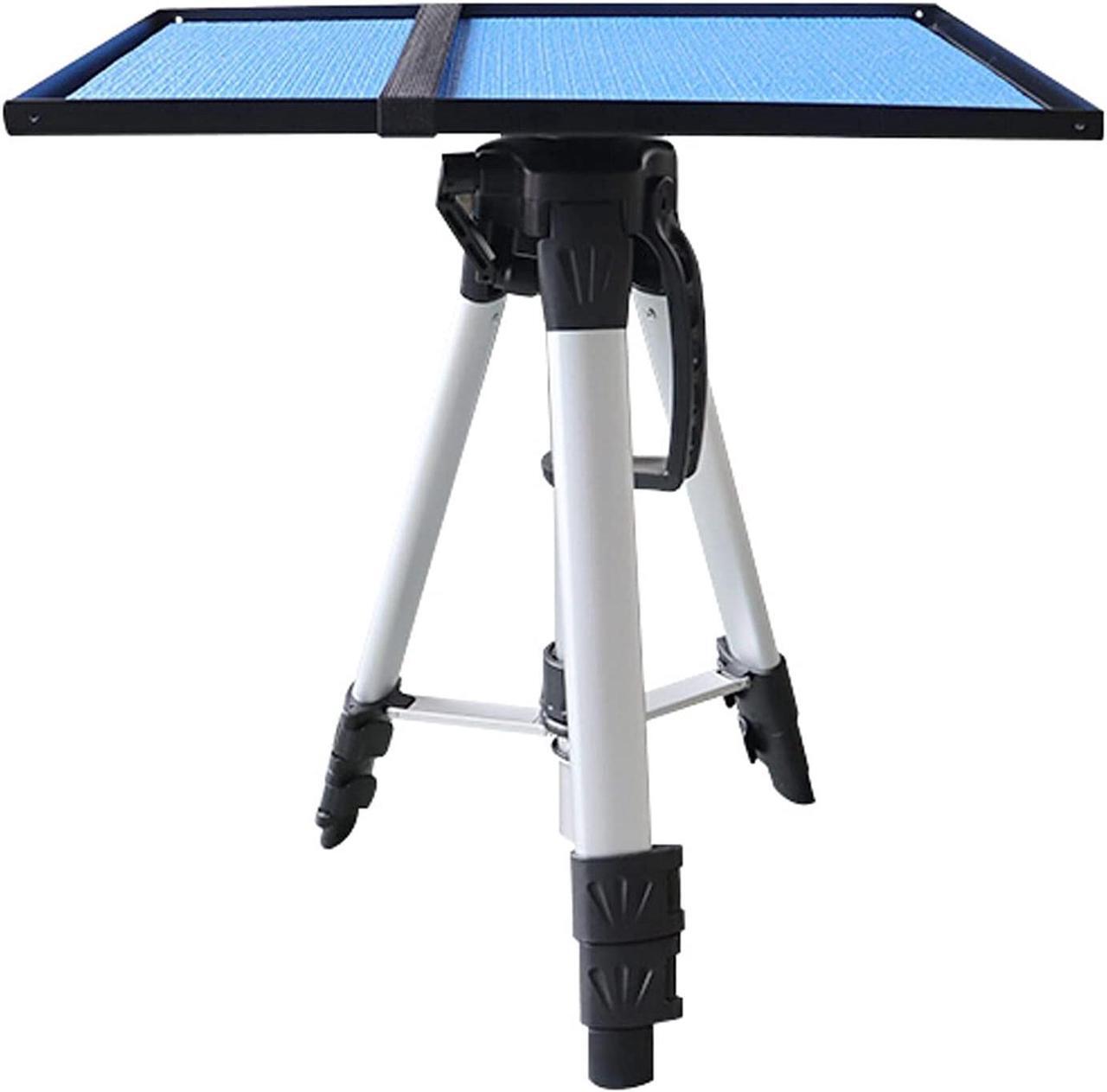 Alt view image 6 of 7 - GRFIT Projector Stand Projector Tripod Stand Aluminum Laptop Projector Stand Projector Floor Stand 16.9 to 45.3 Inch Adjustable Multi-Function Stand Projector Mount