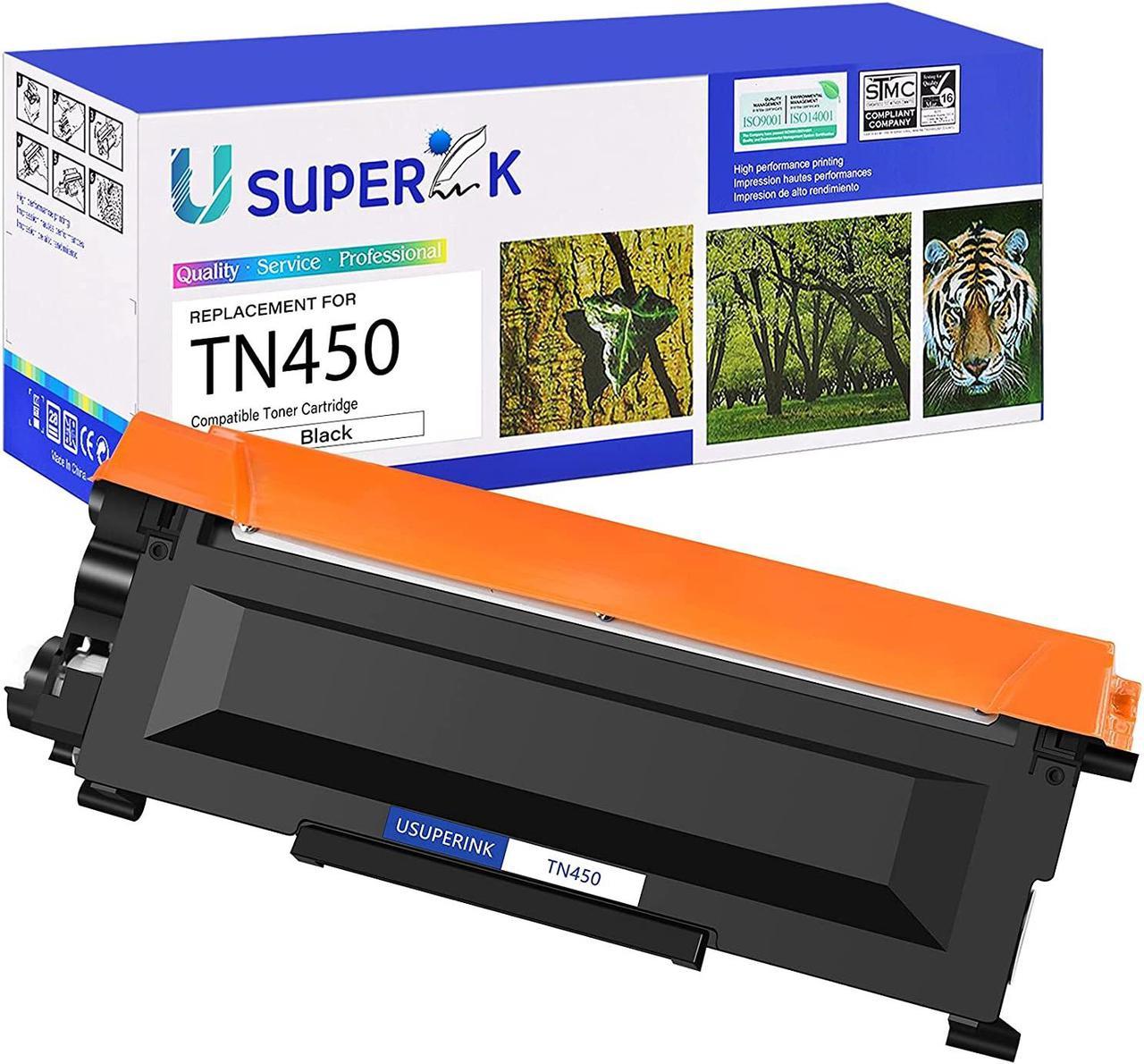 SuperInk Toner Cartridge Replacement Compatible for Brother TN450 TN-450 TN420 TN-420 to Use with HL-2270DW HL-2280DW HL-2230 HL-2240 MFC-7360N MFC-7860DW MFC-7460DN DCP-7065DN Printer - Black, 1 Pack