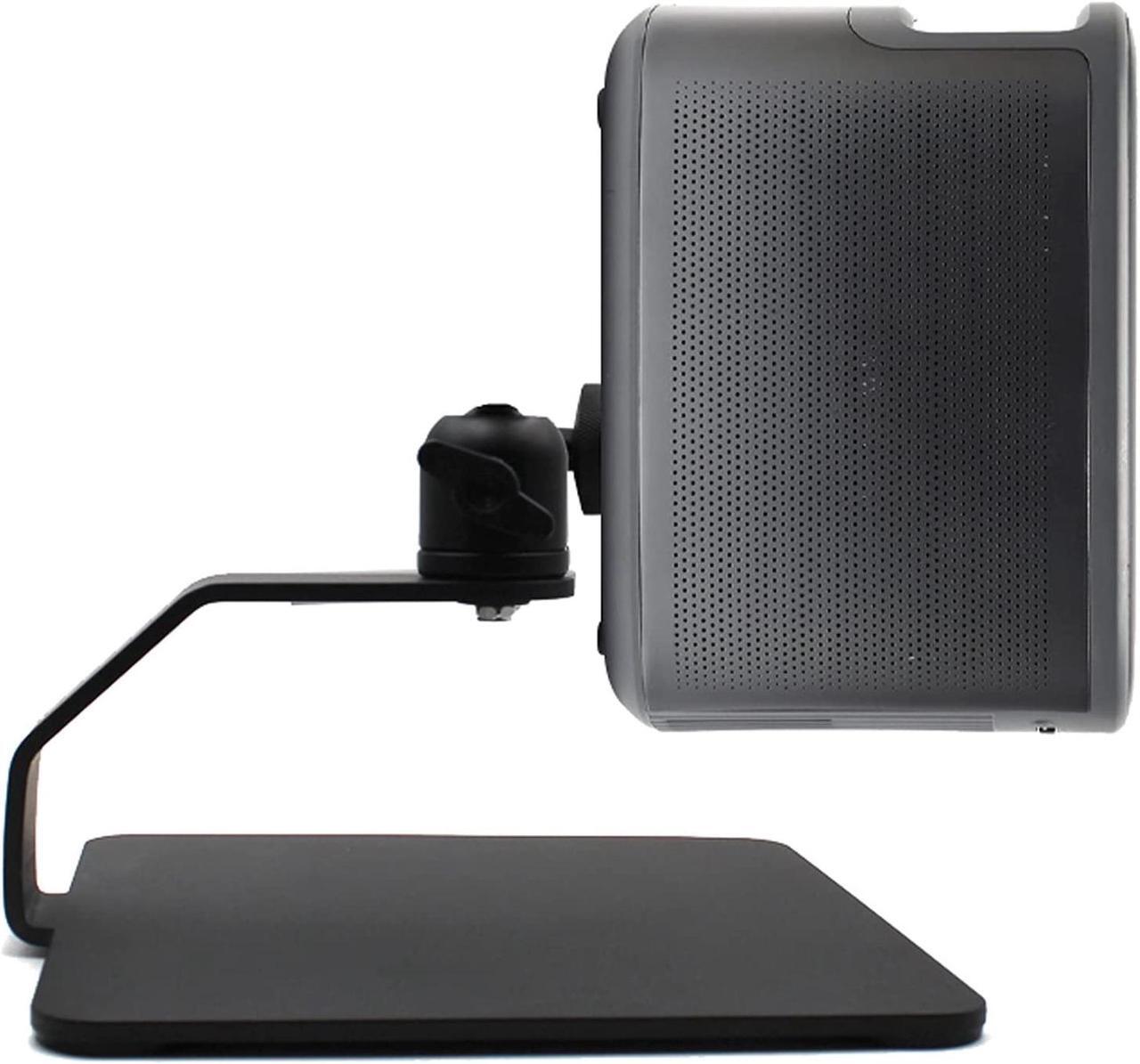 Alt view image 3 of 5 - jinyi2016SHOP Projector Stand Projector Mount Stand Desktop Mini Projector Stand Angle Adjustable Projectors Stand Adjustable 360°Angle Hold up to 11 Lbs Projector Mount (Size : Square)