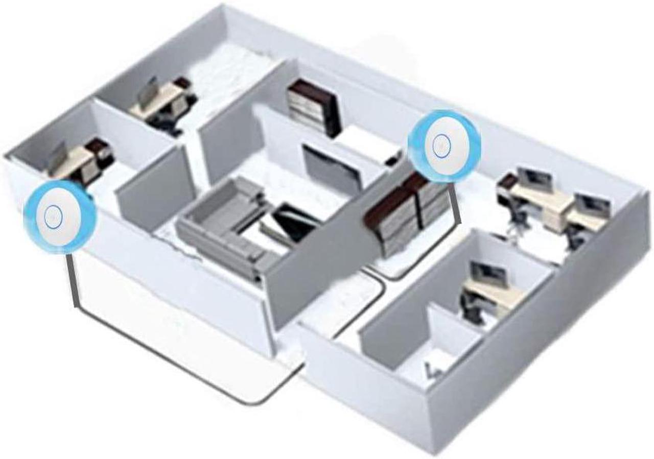 Alt view image 6 of 7 - Ubiquiti Networks UAP-AC-PRO-E Access Point (No PoE Included In Box) 2-Pack Bundle