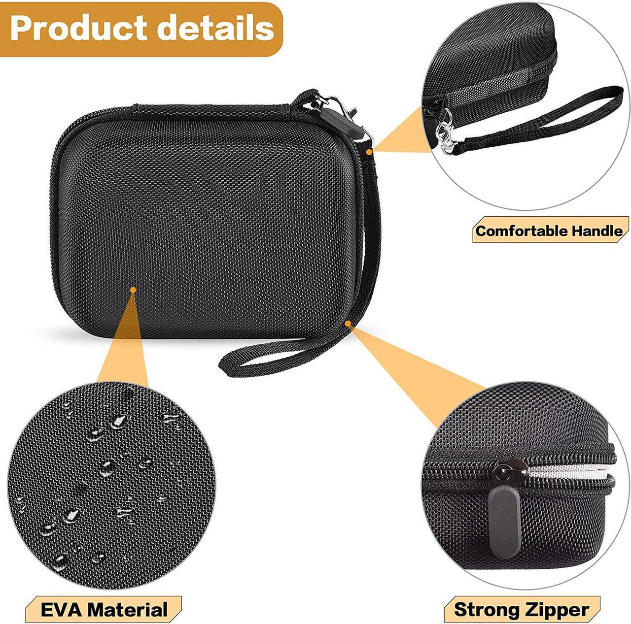 Alt view image 4 of 6 - Case Compatible with GL SFT1200/ MT3000/ MT1300/ A1300/ AR750S-Ext Wireless Travel Router, Portable WiFi Storage Holder for Ethernet Cable & Power Adapter (Box Only)