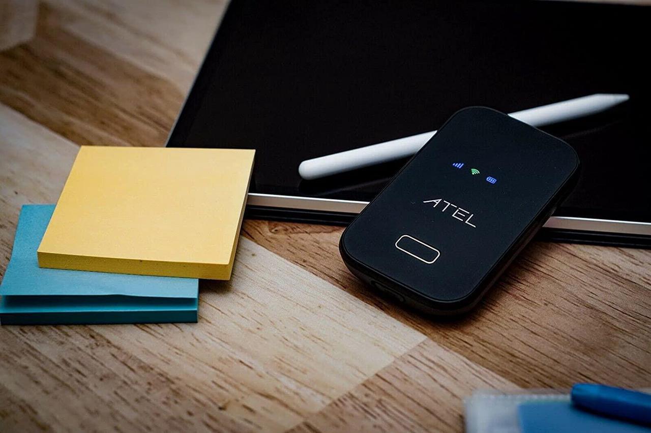 Alt view image 6 of 7 - ATEL Arch W01 4G LTE Mobile Hotspot Up to 150Mbps, Up to 15 Users, Compatible with Verizon & Verizon Pre-Paid