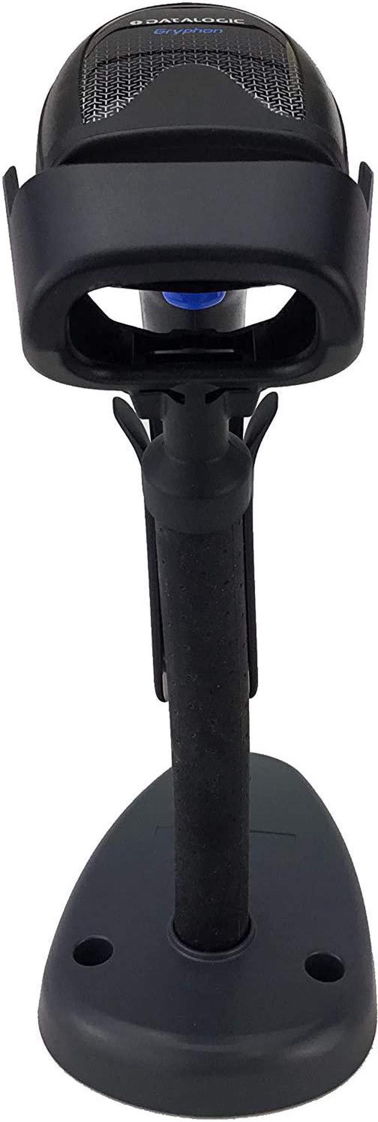 Alt view image 3 of 7 - Datalogic Gryphon GD4500 Serials Omnidirectional 2D/1D Barcode Scanner/Imager (Standard Range, w/Stand, USB)