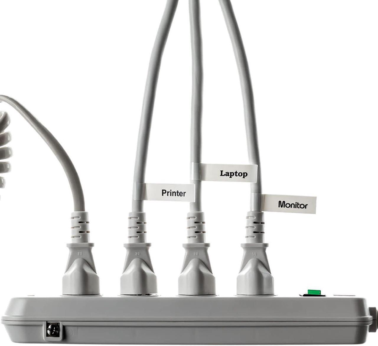 Alt view image 7 of 7 - Brother P-Touch, PTH110BP, Easy Portable Label Maker Bundle (4 Label Tapes Included)