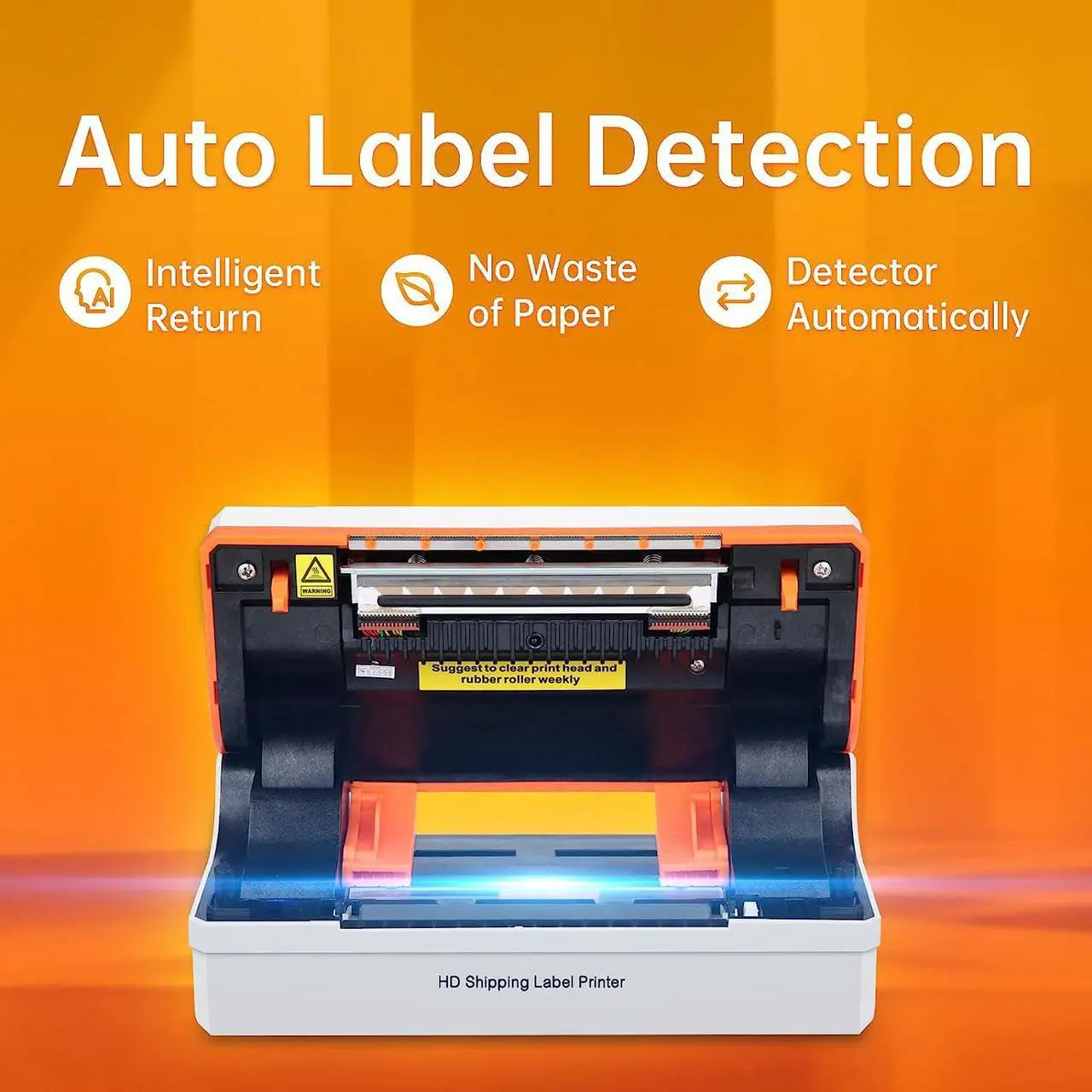 Alt view image 5 of 7 - K COMER Thermal Label Printer 4x6 Shipping Label Printer for Small Business & Shipping Package 203dpi 150mm/s for , Ebay, Shopify, Etsy, UPS, USPS, FedEx, DHL