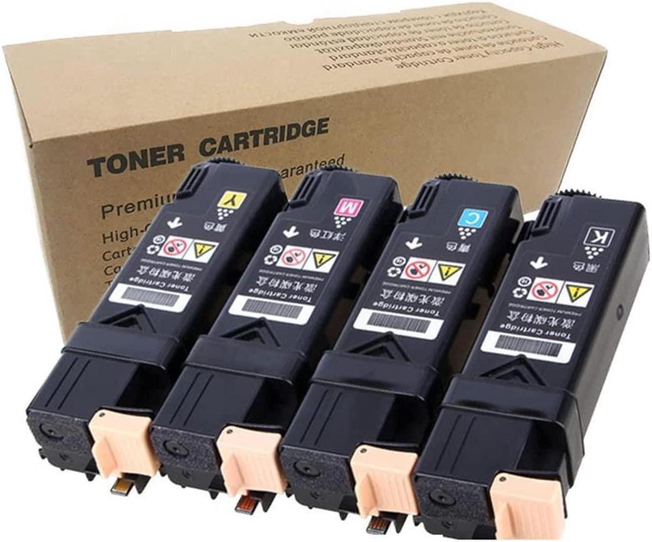 Offstar Replacement Toner Cartridge for Xerox Phaser 6128 Ink Cartridge 106R01455 106R01452 106R01453 106R01454 T (4 Pack) Black Cyan Magenta Yellow