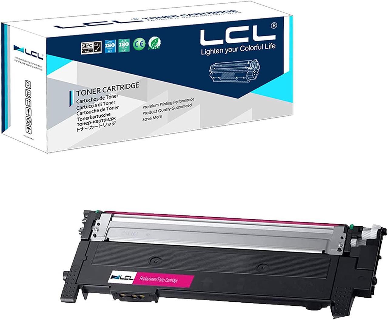 LCL Compatible for Samsung CLT-M404S CLT-404S M404S 404S (1-Pack,Magenta) Toner Cartridge for Samsung SL-C430,SL-C430W,SL-C480,SL-C480W,SL-C480FN,SL-C480FW SC-C482 SL-C482W SL-C482FW SL-C432 SL-C432W