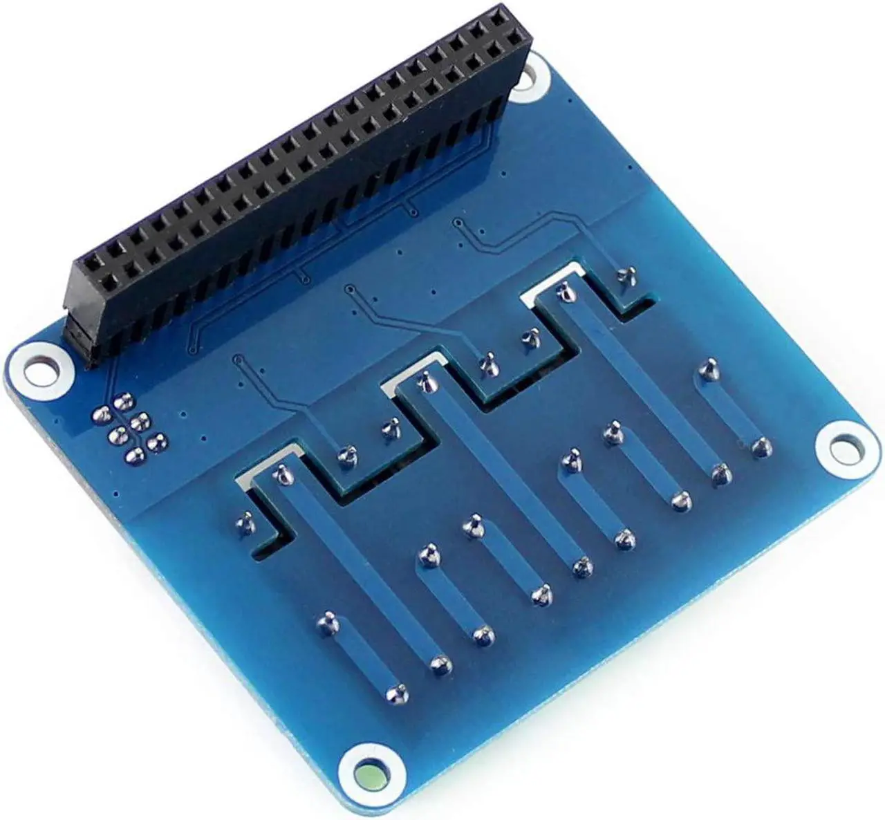 Alt view image 4 of 7 - RPi Relay Board Raspberry Pi Expansion Board, Three Channel (3-CH) Power Relay Module for Raspberry Pi 4B/3B+/3B/2B/A+/B+, Loads up to 5A 250V AC or 5A 30V DC