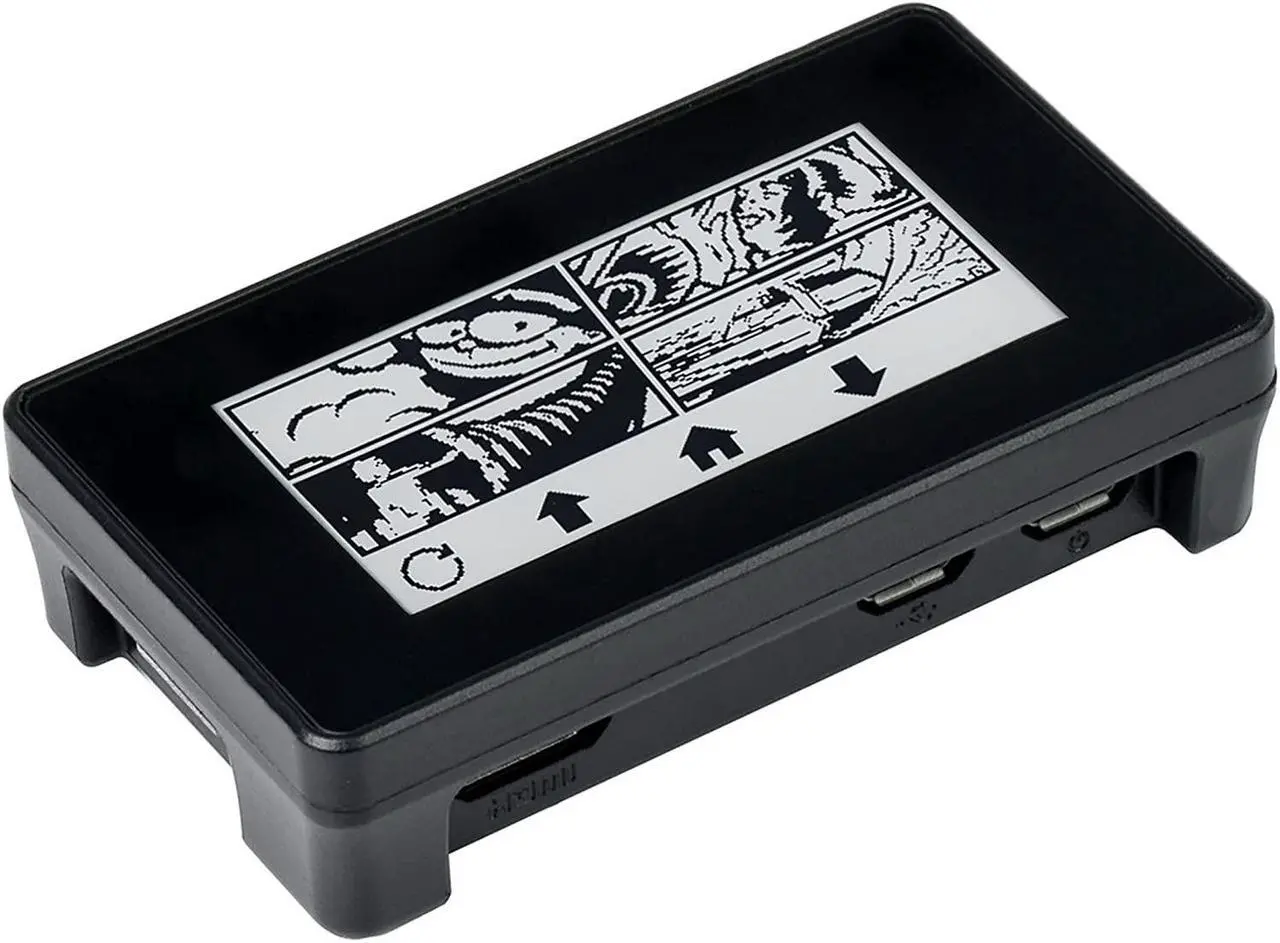 Main image of waveshare 2.13inch Touch e-Paper Display with ABS Case for Raspberry Pi Zero 2 W/Raspberry Pi Zero/Pi Zero W/Pi Zero WH, 250x122 Pixels E-Ink, Paper-Like Effect Support Partial Refresh