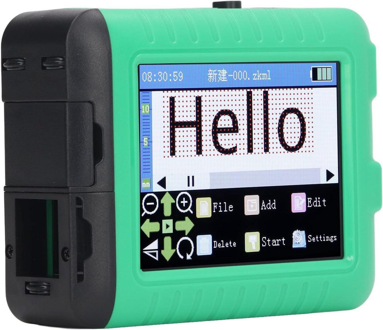 Main image of Portable Intelligent Handheld Inkjet Printer with LED Touch Screen Inkjet Coding Machine for Label Production Date Barcode
